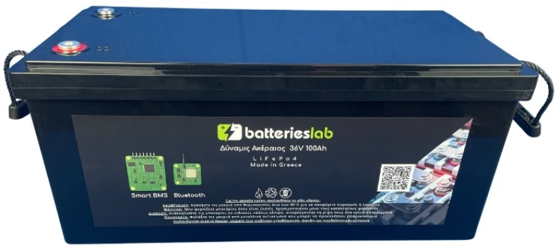 Lifepo4 Μπαταρία Λιθίου 36V- 100A
