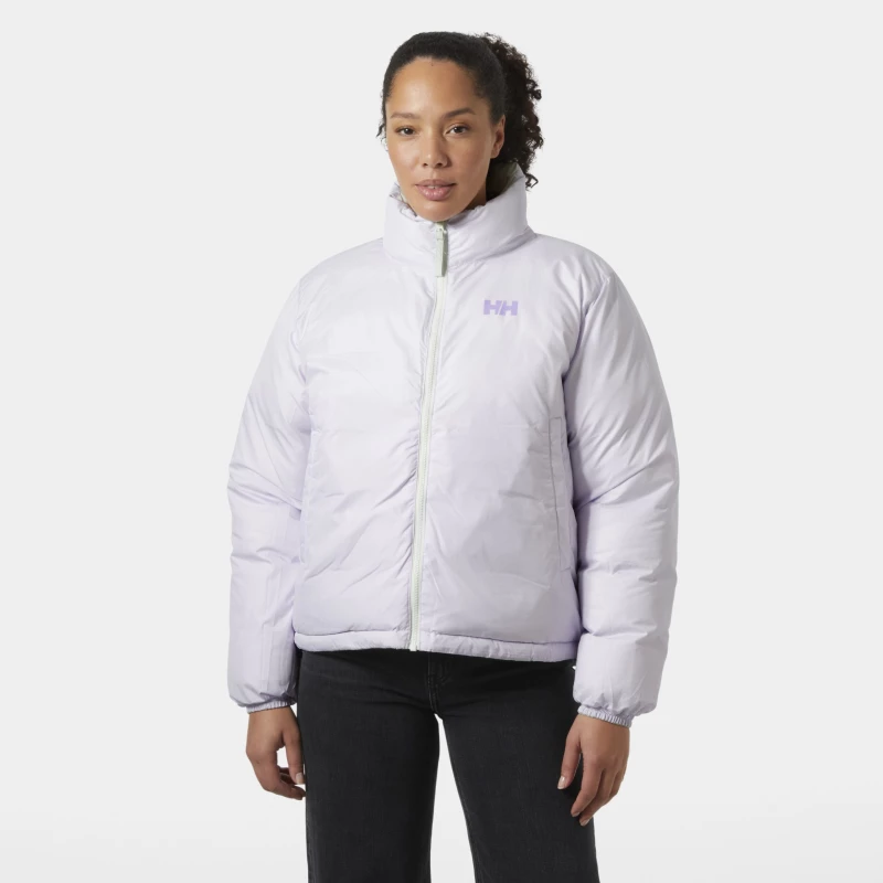 Helly Hansen YU 23 Reversible Puffer Seafoam Μπουφάν Γυναικείο Χειμωνιάτικο