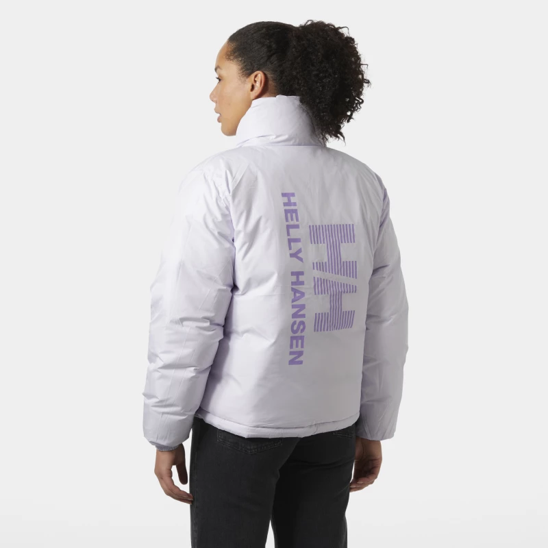 Helly Hansen YU 23 Reversible Puffer Seafoam Μπουφάν Γυναικείο Χειμωνιάτικο