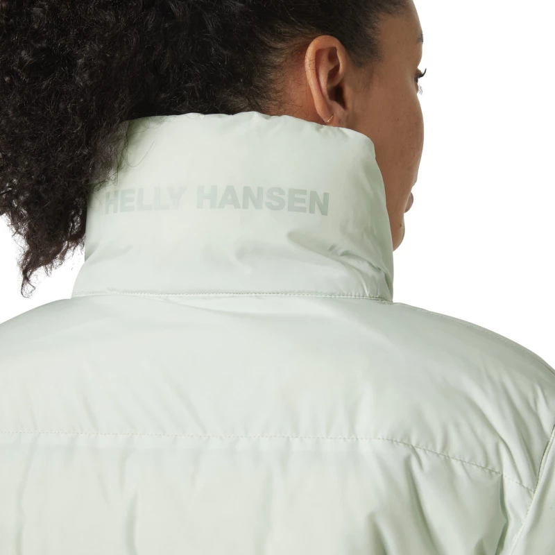 Helly Hansen YU 23 Reversible Puffer Seafoam Μπουφάν Γυναικείο Χειμωνιάτικο