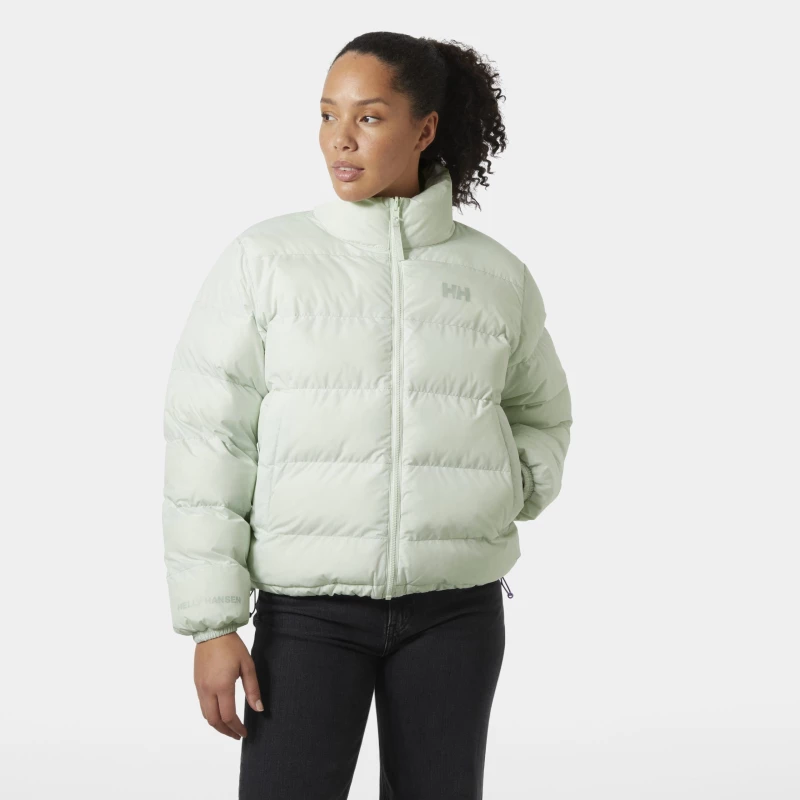 Helly Hansen YU 23 Reversible Puffer Seafoam Μπουφάν Γυναικείο Χειμωνιάτικο