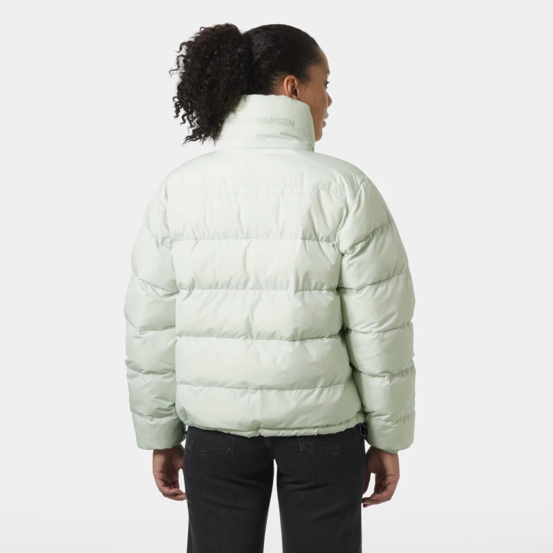 Helly Hansen YU 23 Reversible Puffer Seafoam Μπουφάν Γυναικείο Χειμωνιάτικο