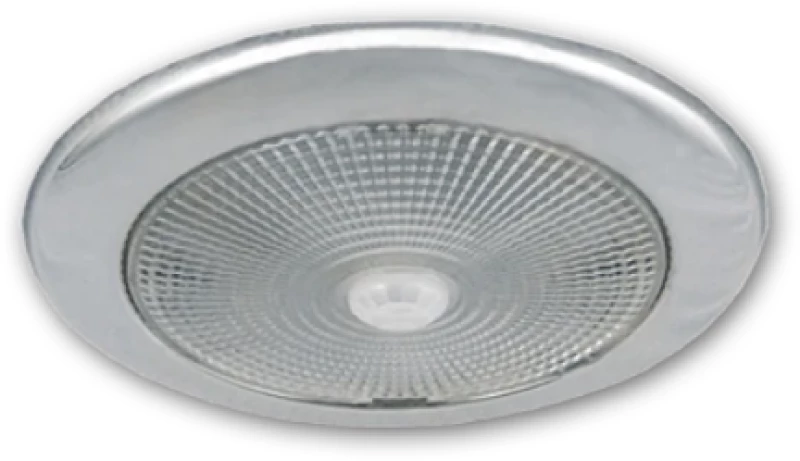 Πλαφονιέρα 9 LED (5 Λευκά & 4 Kόκκινα) 94mm Χωνευτή Inox