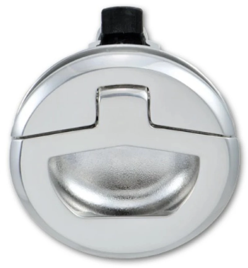 Κλειδαριά Στρογγυλή Inox 316 63mm - Χωρίς Κλειδί