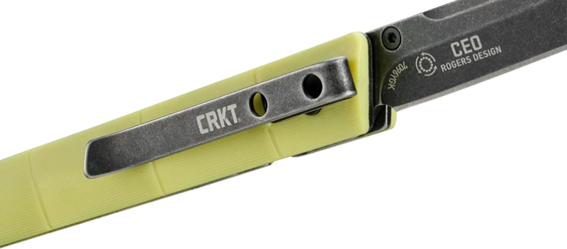Σουγιάς CRKT CEO BAMBOO YELLOW