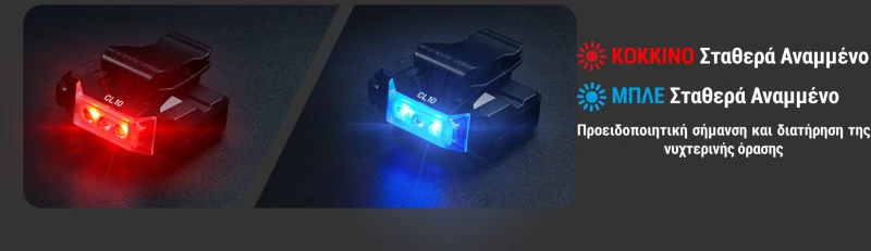 ΦΑΚΟΣ LED NITECORE CL10 Multipurpose 45Lumens