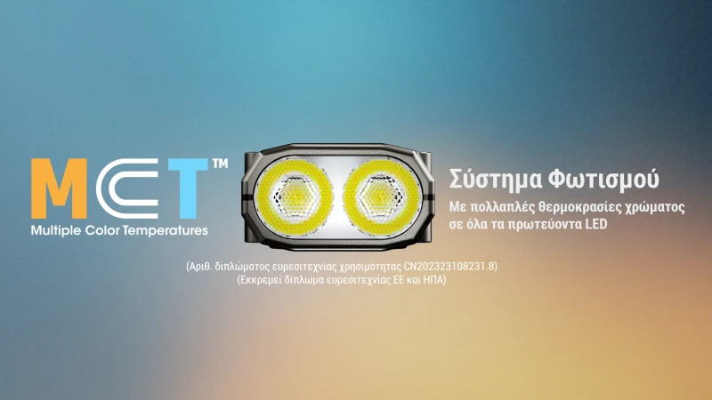 ΦΑΚΟΣ LED NITECORE TINI 3, Black