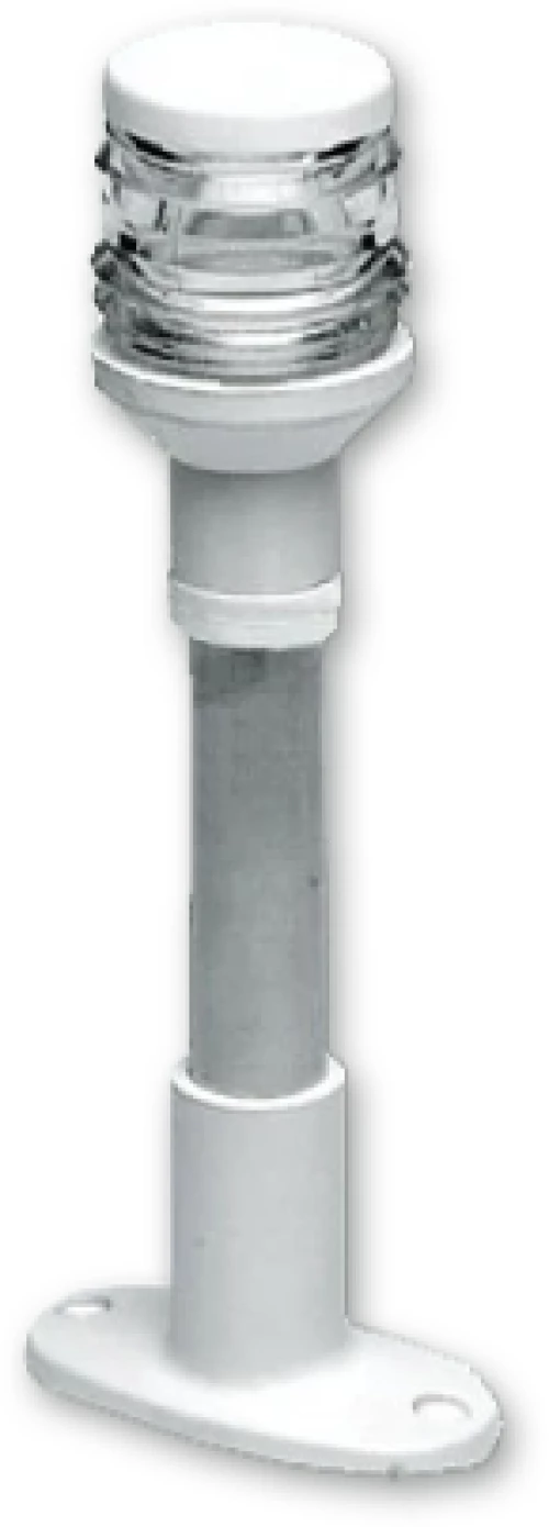 Ιστός Περίβλεπτος 250mm Λευκός & Ιnox