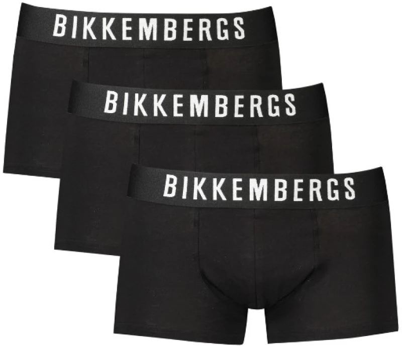 Bikkembergs Ανδρικά Boxer Parigamba – Σετ 3 Τμχ. Black,  BKK1UTR10TR