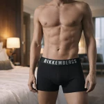 Bikkembergs Ανδρικά Boxer Parigamba – Σετ 3 Τμχ. Black,  BKK1UTR10TR