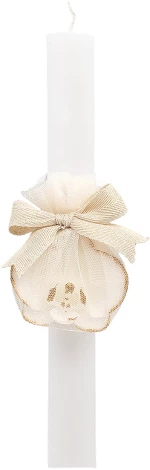 Beauty Home ΛΑΜΠΑΔΑ ΛΕΥΚΗ 33cm ΟΡΧΙΔΕΑ