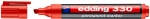 EDDING ανεξίτηλος μαρκαδόρος 330, 1-5mm, επαναγεμιζόμενος, κόκκινος - 4004764390809