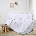 LORELLI ΣΕΤ ΠΡΟΙΚΑΣ ΚΟΥΝΙΑΣ 4 ΤΕΜ LILY 60/120CM RANFORCE GIRAFFE