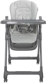 LORELLI ΠΟΛΥΜΟΡΦΙΚΗ ΚΑΡΕΚΛΑ ΦΑΓΗΤΟΥ 3 ΣΕ 1 CHEF GREY LEATHER 10100522506