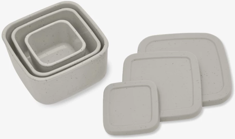 KIKKA BOO ΣΕΤ 3 ΤΕΜ ΜΠΩΛ SNACK ΣΙΛΙΚΟΝΗΣ PLATINUM SAND 31302050010