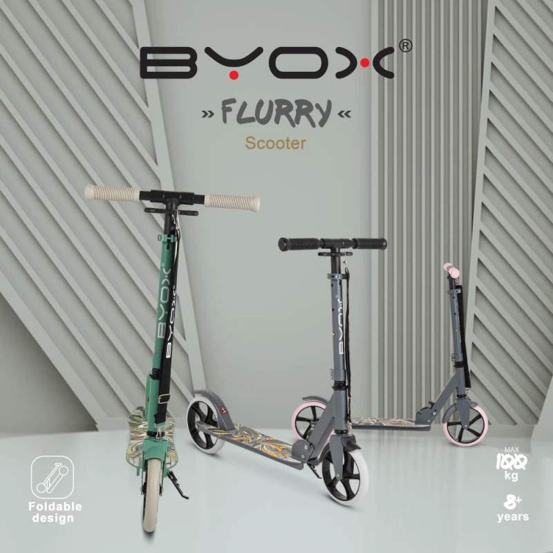 BYOX ΑΝΑΔΙΠΛΟΥΜΕΝΟ SCOOTER FLURRY PINK 3800146229689