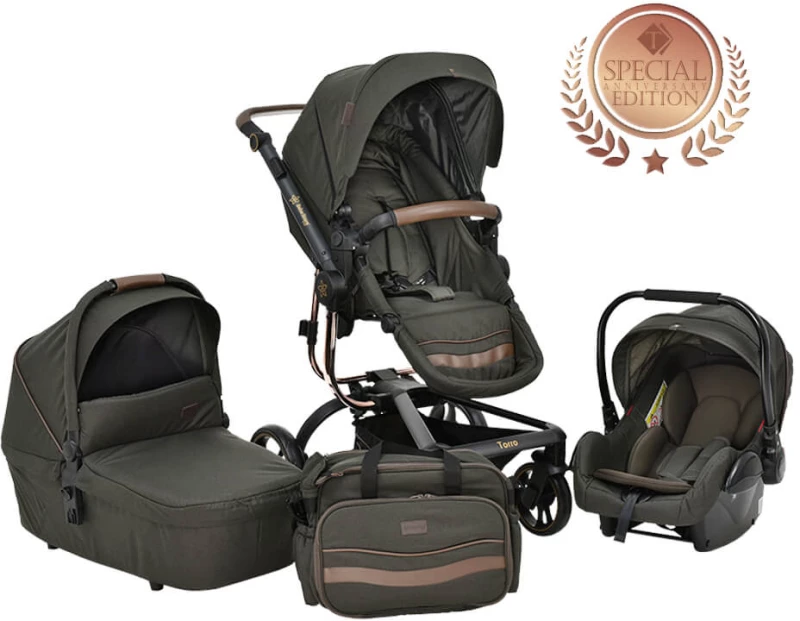 ΠΟΛΥΚΑΡΟΤΣΙ ΜΕ ΚΑΘΙΣΜΑ ΚΑΙ ΠΟΡΤ ΜΠΕΜΠΕ TORRO 3 IN 1 GRAPHITE  360T-189