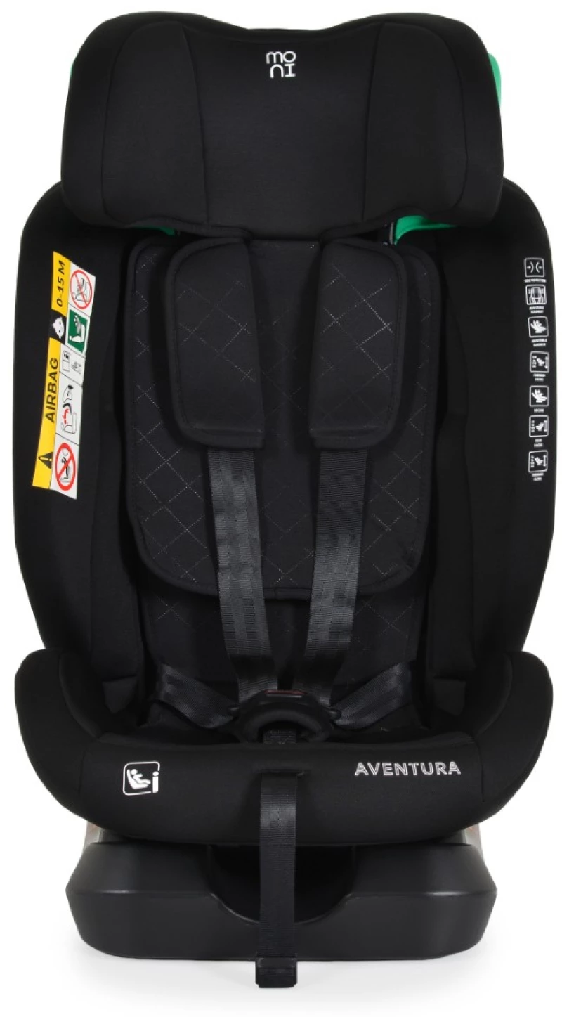 MONI ΚΑΘΙΣΜΑ ΑΥΤΟΚΙΝΗΤΟΥ i-SIZE 40-150CM AVENTURA BLACK 3801005153633