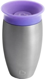Miracle Stainless Steel Cup, 296ml, Μωβ, Munchkin
