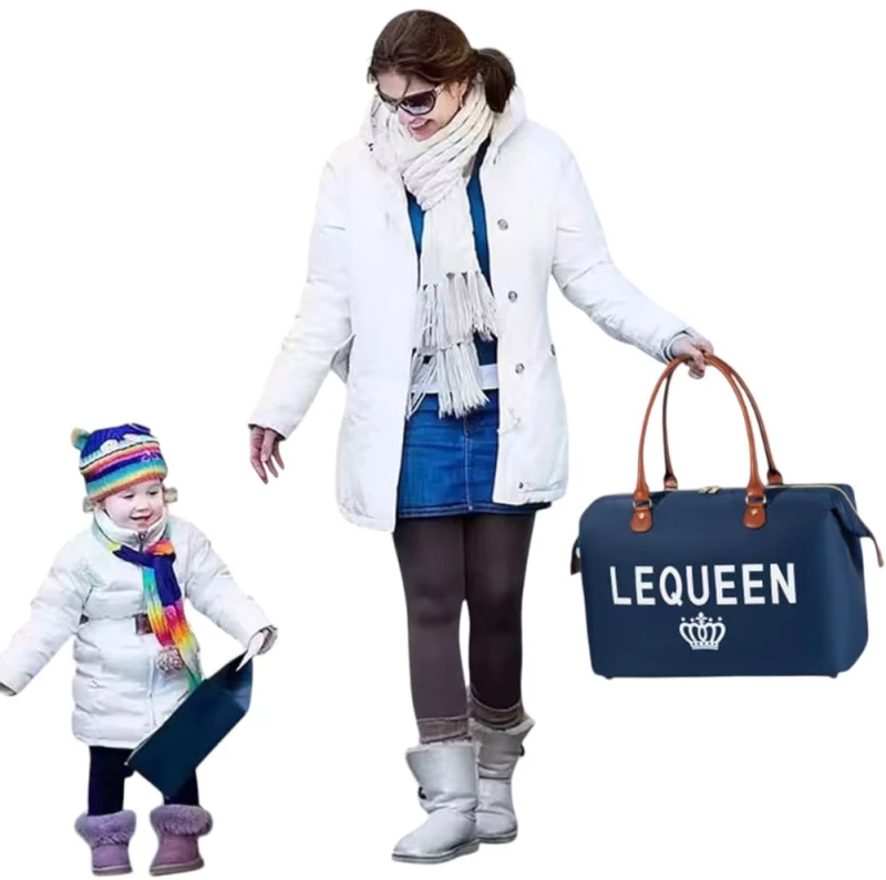 Blue Τσάντα Αλλαξιέρα Ώμου/Χειρός, Lequeen