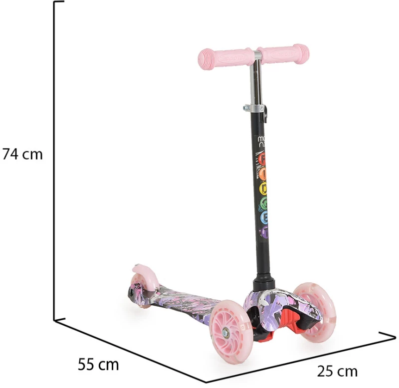CANGAROO ΠΑΙΔΙΚΟ SCOOTER FIDGET PINK 3800146227951