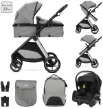 LORELLI ΠΟΛΥΚΑΡΟΤΣΙ ΜΕΤΑΤΡΕΠΟΜΕΝΟ 3 ΣΕ 1 ASPEN GREY 10022022506