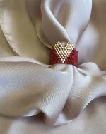 Miyuki Ring - Red Love - 56