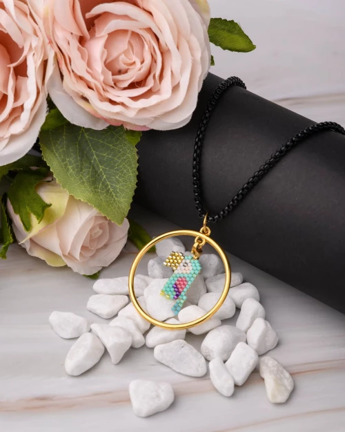 Miyuki Cuties Necklace - Parrot