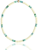 Yellow/Green Surf Necklace - elastic-necklace