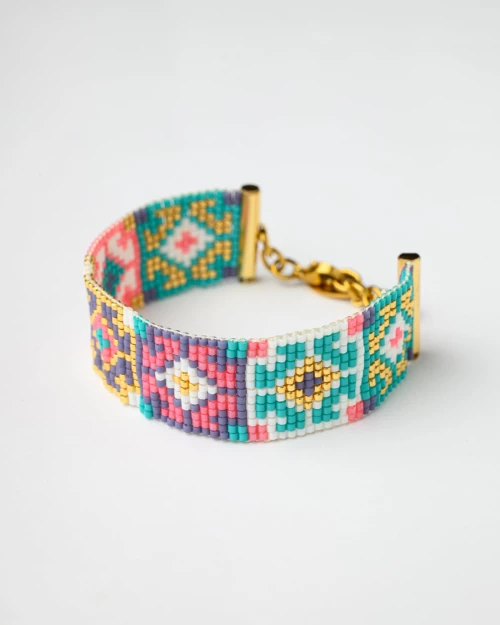 Miyuki Abstract Pop Bracelet