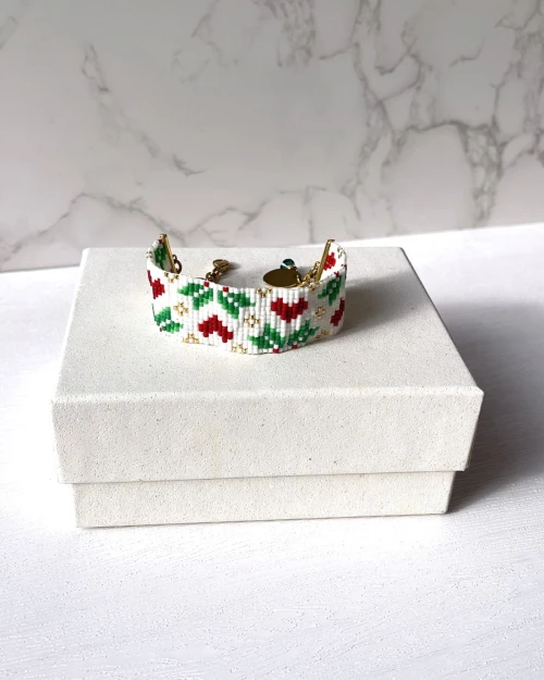 Jolly Hearts Miyuki Bracelet