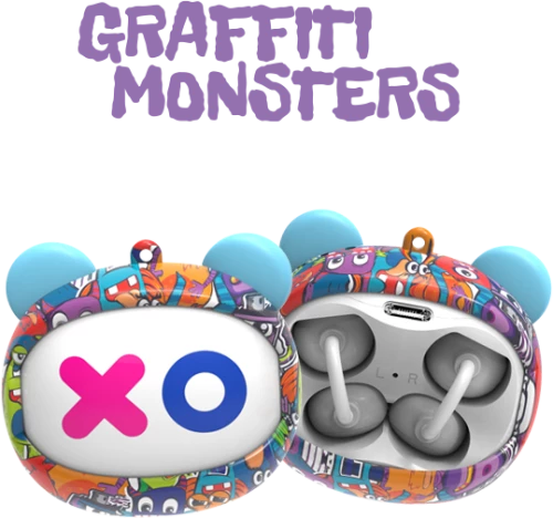 GOAT Earbuds Graffity Monsters