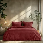 Beauty Home Ζεύγος μαξιλαροθήκες μονόχρωμες Art 1700 Harmony 52x73 Μπορντό