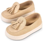 Babywalker Μονόχρωμο Loafer EXC5276 Μπεζ