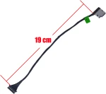 Βύσμα Τροφοδοσίας DC Power Jack for  HP	Pavilion Notebook - 17-f208nx	 (κωδ.3550)