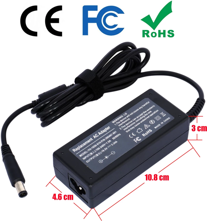 Τροφοδοτικό Laptop - AC Adapter Φορτιστής  DELL INSPIRON 3542 (Κωδ.60042)