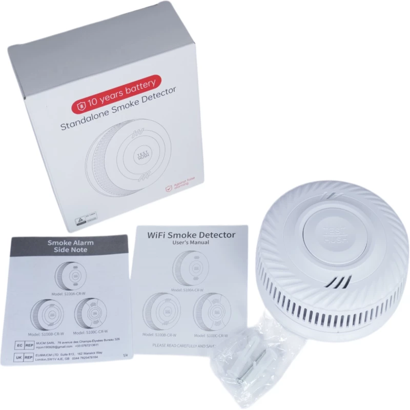 Ανιχνευτής Καπνού WiFi - WiFi Carbon Monoxide Smoke Detector S100B-CR-W ( Κωδ.1-PER0060 )