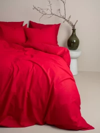 Παπλωματοθήκη Cotton Feelings 113 Red Διπλή (200x250) - -