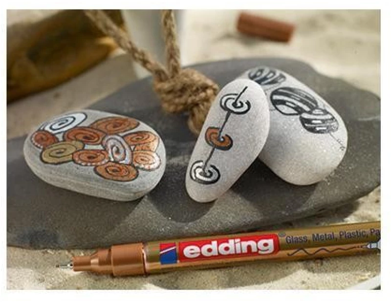 Μαρκαδόρος λαδιού Edding 780 χάλκινο