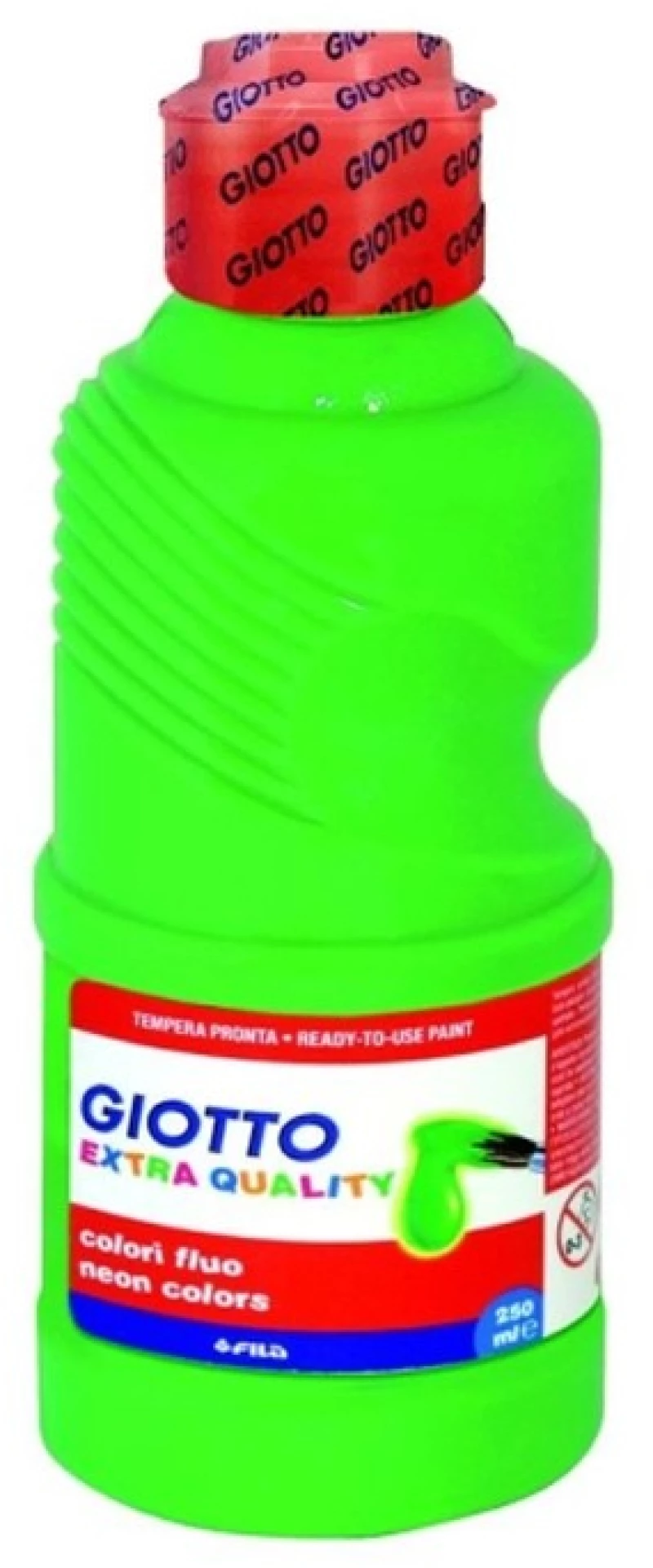 Τέμπερα Giotto Extra Quality Fluo Paint 250ml green