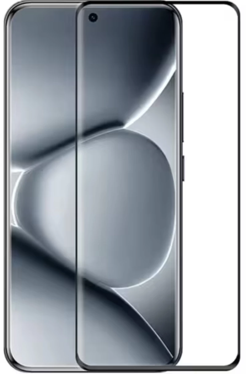3D Tempered Glass Full Cover & Full Glue για Xiaomi Redmi Note 15 Pro - Μαύρο