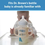 Dr. Brown's Λαβές Σιλικόνης για Φαρδύ Μπιμπερό Μπλε