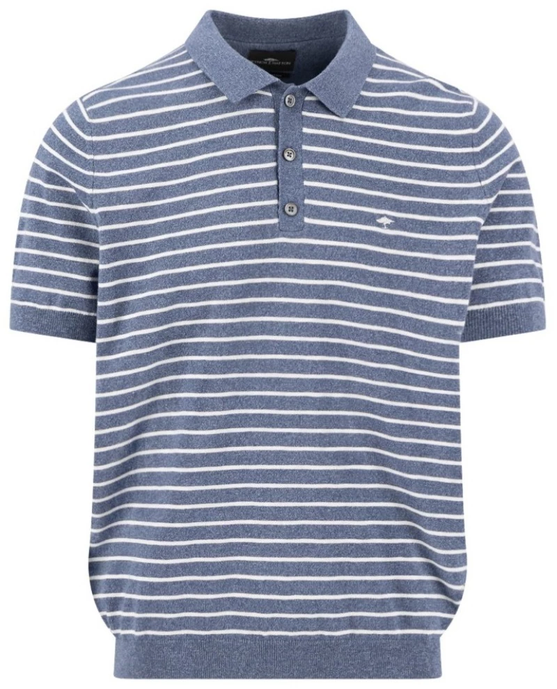 POLO FYNCH HATTON πλεκτό 4149-66328663, Χρώμα LIGHT DENIM