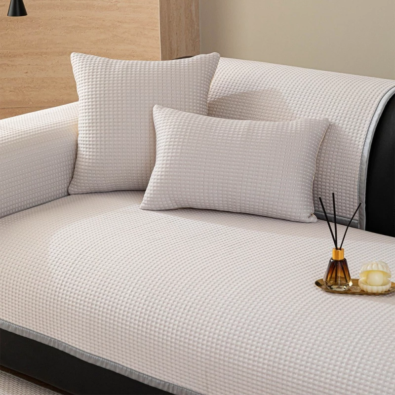 Ανώστρωμα Καναπέ August Silver Melinen Τριθέσιο 90x210cm Πολυέστερ
