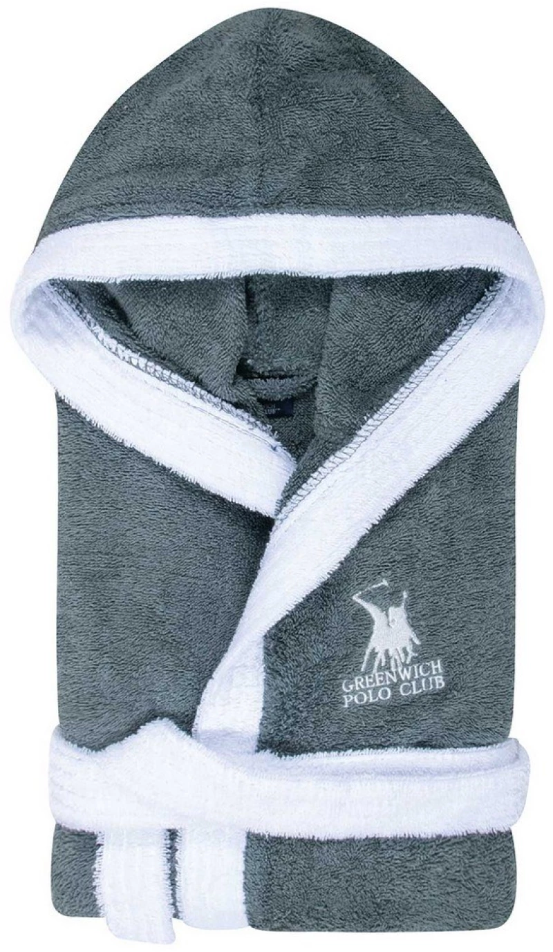 Μπουρνούζι Παιδικό 8623 Dark Grey Greenwich Polo Club