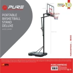 Μπασκέτα Ρυθμιζόμενη PURE 2 IMPROVE ADJUSTABLE BASKETBALL SET 2.30-3.05M