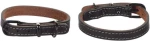 Flamingo Δερμάτινο Κολάρο Σκύλου Collar Montana Black M 37-45cm x 20mm