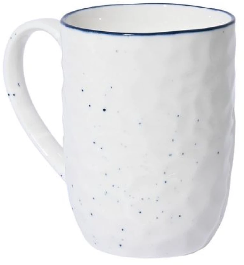Estia Κούπα Πορσελάνινη 395ml Pebbles Λευκό 07-37109
