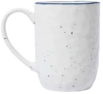 Estia Κούπα Πορσελάνινη 395ml Pebbles Λευκό 07-37109
