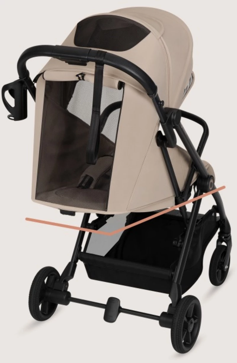 Lionelo Tansi Καρότσι Ταξιδίου έως 22kg  Beige Sand